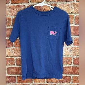 Vineyard Vines Blue Short Sleeve Tee kids size 6